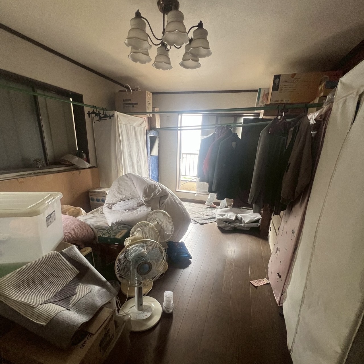 長年手つかずの空き家整理 作業前
