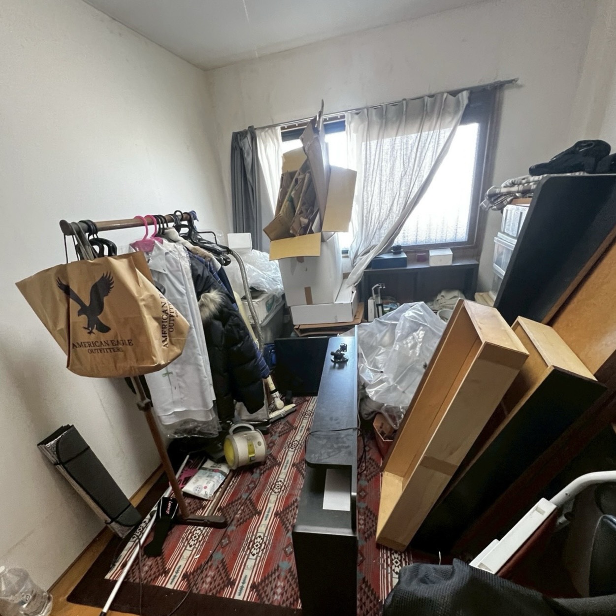 退去前のマンションをお片付け 作業前