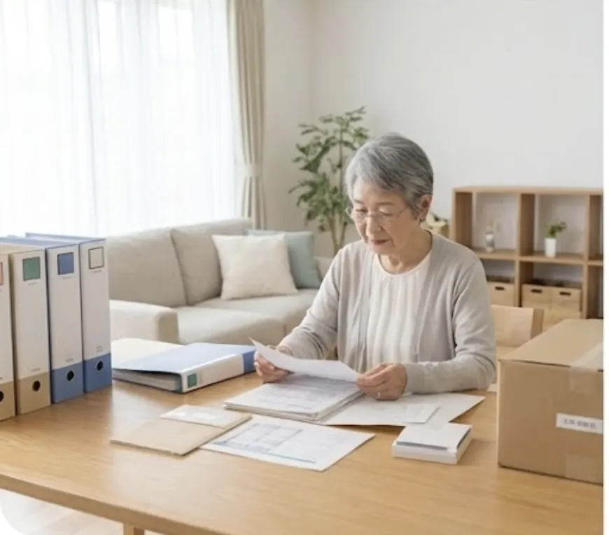 生前整理の作業イメージ